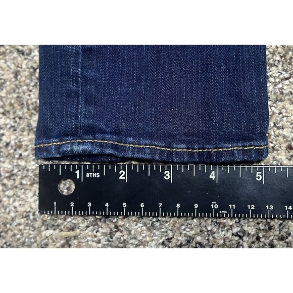 Abercrombie and Fitch Jeans Kids Girls 16 Blue Denim Cute‎ Stretch - Picture 4 of 8